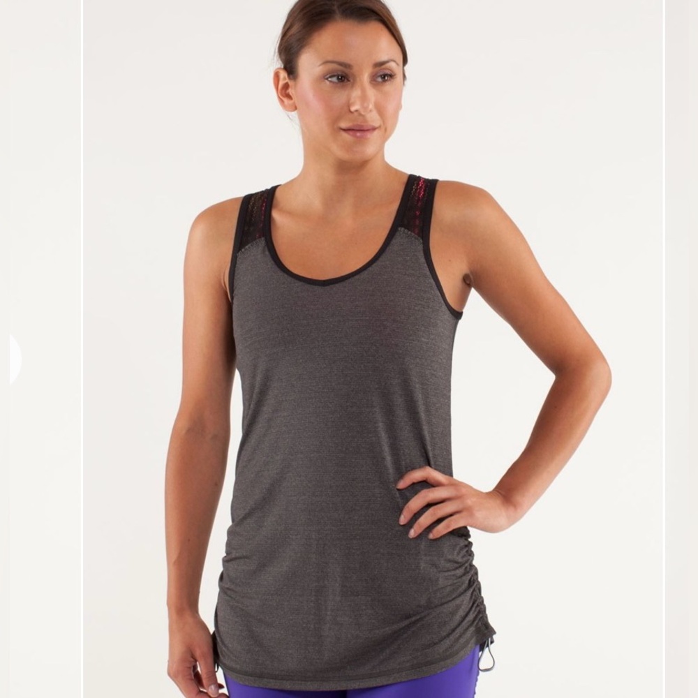 Lululemon Run Tie and Fly Tank Navy